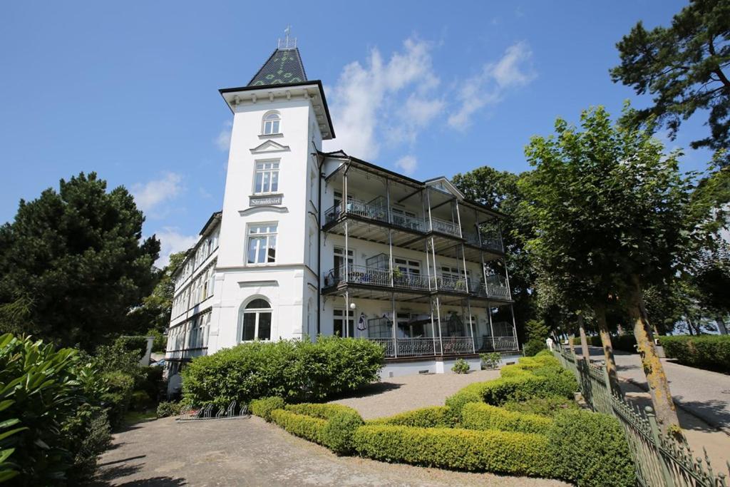 Ruhige Fewo Mit Strandkorb, Villa Stranddistel, 宾茨 外观 照片